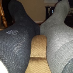 Socklover24: Messy OTC Socks