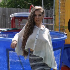 DunkTankFan: American Glamour Model Jessi June Dunked!!