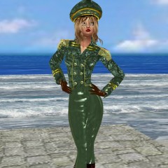 soakinJo: Soakin Jo Goes into the Sea in Military Uniform
