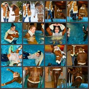 Tarzan: WetlookAdventure -from the snow-covered street  in the pool