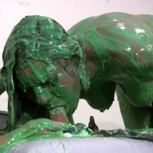 Messygirl: Amy initiates Mindi Mink with pies, slime and a dildo!