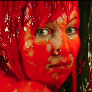 wtfdownloads: Classic WTF  Bubbles as Leeloo, gunged and in custardy