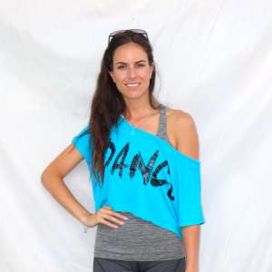 DunkTankFan: New Emily Dunked In a Teal top and Tight Black Shorts
