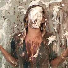 Anglefan.com: Amber returns in a messy pie and chocolate slime scene!