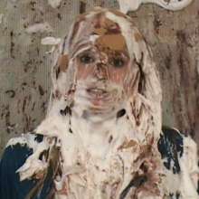 Anglefan.com: Amber returns in a messy pie and chocolate slime scene!