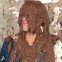 Anglefan.com: Amber returns in a messy pie and chocolate slime scene!
