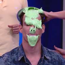 noeldavid: Sexy Professional model got creamed in tv show