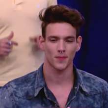 noeldavid: Sexy Professional model got creamed in tv show