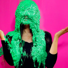 PieZone: Karin Returns For A Huge Green Slime-First Scene!