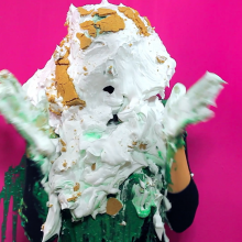 PieZone: Karin Returns For A Huge Green Slime-First Scene!