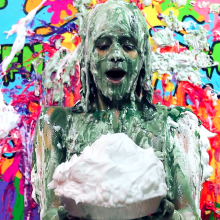 PieZone: New Latina Girl Gets Absolutely Destroyed In Pies and Slime!