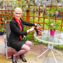 WSMProductions: Outdoor soaked business suit after work with Mrs. Custard--wsm