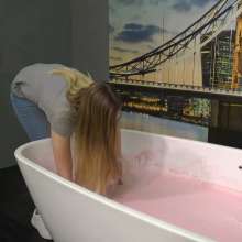 MostWam: Cassie And The Bath Of Pink Gunge