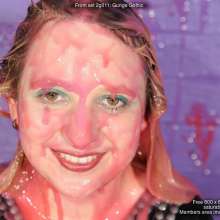 DungeonMasterOne: Saturation Hall: Gothic Gunge with Felicity in a catsuit, dress, and boots!