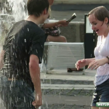 Alik: Sexy fountain girls