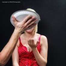 WAM Photography: Verena gets pied in the Face