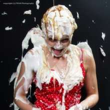 WAM Photography: Verena gets pied in the Face