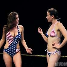 wamfan: Mud Wrestling Video: Old Glory