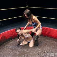 wamfan: Mud Wrestling Video: Old Glory