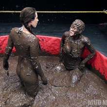 wamfan: Mud Wrestling Video: Old Glory