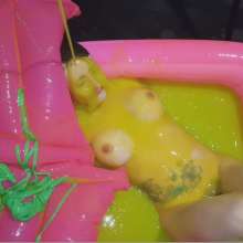 TotallyGunged: Adorable Babe Plays The Nastiest Game Show Ever!