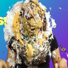 PieZone: Watch Adorable New Model Katie Get Annihilated in Pies and Slime!