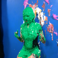 PieZone: Watch Adorable New Model Katie Get Annihilated in Pies and Slime!