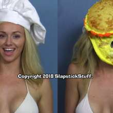 SlapstickStuff: Carrie's Final Shoot Ever!  All 3 scenes now edited!