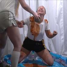 RevSlymsford: Masie and Satine play a messy game 'Live and Let Die'