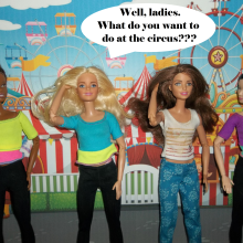 Twilight Man: Diminutive Divas:  Silly Day at the Circus