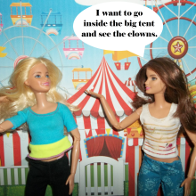 Twilight Man: Diminutive Divas:  Silly Day at the Circus