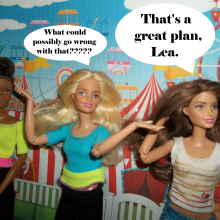 Twilight Man: Diminutive Divas:  Silly Day at the Circus