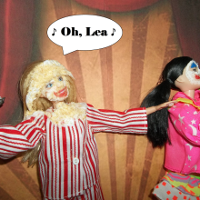 Twilight Man: Diminutive Divas:  Silly Day at the Circus