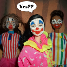 Twilight Man: Diminutive Divas:  Silly Day at the Circus