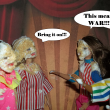 Twilight Man: Diminutive Divas:  Silly Day at the Circus