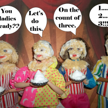 Twilight Man: Diminutive Divas:  Silly Day at the Circus