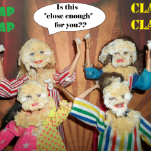 Twilight Man: Diminutive Divas:  Silly Day at the Circus