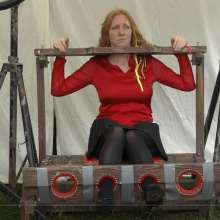 LiquidX: Alex K Pied and Slimed in the Messyworld 'Pillory System'
