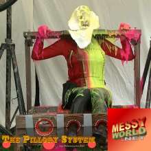 LiquidX: Alex K Pied and Slimed in the Messyworld 'Pillory System'