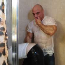 alexisrain: Anastasia and Tony: Shower Time