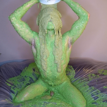 Alexxx: Alex's Chunky Green Sliming