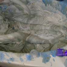 messyhot: Cyber Slimed in a Futuristic Space Outfit