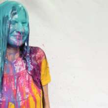 WAM Photography: Dani Is Slimed and Pied