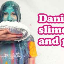 WAM Photography: Dani Is Slimed and Pied