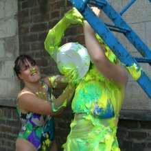 123gunge: Shelby's lovely time by the canal.