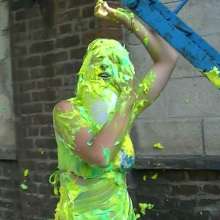 123gunge: Shelby's lovely time by the canal.