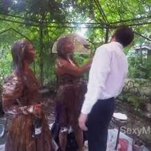 Alana SexyMessyBabes: Messy Wedding