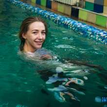 wet.look.me: Meet slender chick!  New cute face on our site!
