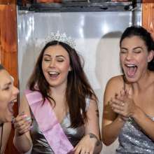 CandyCustard: Photoset: Five Girl Messy Winners Ceremony
