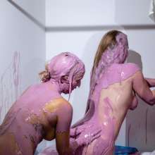 CandyCustard: Photoset: Two Girls One Pool